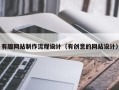 沙洋有趣网站制作流程设计（有创意的网站设计）